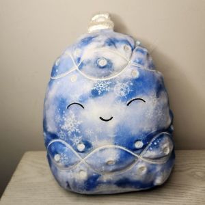 Squishmallows‎ Christmas Tinsel Blue Ornament